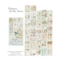 Set di 20 adesivi Forest Whisper con stampa in oro per decorazioni scrapbooking - Sussurro della Foresta