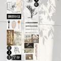 Nastro PET decorativo Narrative Poetry per journaling con motivi floreali da 38mm x 2m - Poesia Narrativa