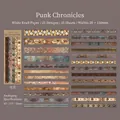 Retro Steampunk Deko-Aufkleber Set mit mechanischen Zahnrädern und Vintage Uhr-Motiven - Punk-Odyssee (朋克纪行)