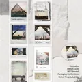 Retro PET decorative tape with twilight scenery and vintage photography film patterns - Echoing Twilight