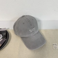 Gray washed cotton baseball cap featuring white embroidered All Lives Revive text - 56-58cm Adjustable / Gray