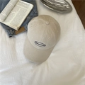 Beige corduroy baseballcap met Moormoor-borduurwerk in een stijlvolle vintage look - 56-60cm / Beige