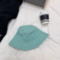 Cappello a secchiello verde menta per uomo e donna con cuciture rinforzate sulla tesa - 56-60cm / Blu Menta