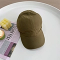 Olive green ripstop cotton outdoor cap with short brim and tactical minimalist style - 56-59cm (Adjustable) / Army Green
