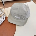 Khaki 5-panel outdoor pet van sneldrogend nylon met OUTDOORS borduursel - 56-58cm / Beige