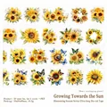 Ruban PET tournesol 50mm avec cycle de 1m pour scrapbooking DIY et décoration de journal - Pousser Vers Le Soleil (5844673004745)