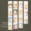 Nastro adesivo Happy Cat Diary con simpatici gattini illustrati e motivi di compleanno - Buon compleanno
