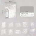 Adesivi decorativi in PET cangianti, set da 20 pezzi con 10 motivi da sogno per diari - Speranza / 20 Pezzi