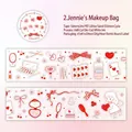 Sparkling PET tape Jenny’s Makeup Bag series with cute girls and vanity patterns - Jenny's Makeup Bag