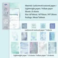 Set di carte decorative serie Prisma di Marea per scrapbooking con motivi a stelle - 25 Pezzi per Confezione / Prisma di Marea