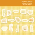 Daisy checkered yellow PET sticker set for scrapbooking, includes 30 pieces - Daisy Yellow Grid