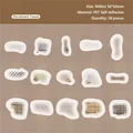 Plaid style PET decorative stickers in vintage earth tones for journaling, 30 pieces set - Parchment Brown Grid