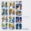 Street Corner Warm Light PET tape for DIY scrapbooking with European street scenery - Warm Light on the Corner