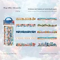 Deep Blue Chronicles vintage ocean stickers with shells and coral on PET paper - Deep Blue Chronicles