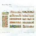 Vintage Forest Fairytale stickers met 10 vellen Kraft- en PET-papier voor journaling - Bossprookje
