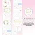Floral Orchard PET glitter tape with cute strawberry and rabbit die-cut patterns - Floral Orchard