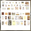 Set de stickers vintage Butter Time pour journal avec 50 feuilles d'illustrations food - Moments au Beurre