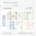 Prelude in the Woods embossed paper bookmarks with floral designs, pack of 20 pieces - Pack of 20 / Forest Prelude