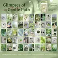 Set di 50 fogli di carta vintage a tema natura con motivi botanici verdi per DIY - 50 Pezzi/Confezione / Brezza del Sentiero