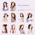 Cache Romance laser-cut angel stickers set with watercolor illustrations for DIY journaling - Cached Romance