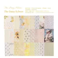 Daisy Echoes vintage decorative scrapbooking paper with 50 sheets of floral patterns - Daisy Echo
