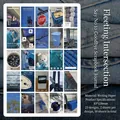 Lot de 50 feuilles de papier scrapbooking esthétique bleu avec photos de nature et paysages - Intersection Brève