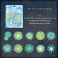 Set di 20 adesivi impermeabili in PET a tema fuochi d'artificio per scrapbooking - Mondo Romantico