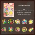 Fireworks theme decorative PET stickers for scrapbooking 20 pieces pack DIY materials - Sunny Fireworks