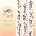 Autumn Thoughts themed washi tape with 45mm width for DIY journaling decoration - Autumn Capriccio
