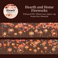 Romantic lantern pattern PET decorative tape for journaling and DIY crafts - Fireworks & Homes