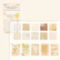 Set de papel decorativo vintage Twilight Letter con encaje troquelado por láser - Cartas Antiguas Del Crepúsculo
