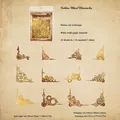 Pegatinas de engranajes huecos steampunk para scrapbooking y proyectos de DIY - Tiempo de la Rueda de Oro