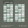 Retro Mark Life series PU labels in mint green for DIY scrapbooking decoration - Mint Breath