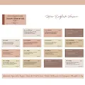 Retro English inspiration cards made of premium textured paper for journal scrapbooking - Jazz Charm