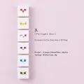 Sellos decorativos de bricolaje para diarios con seis motivos únicos de emoticonos - 3. Diario de Ánimo