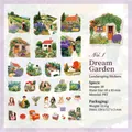 Dream Garden PET landscape stickers set for DIY scrapbooking with garden scenes - Always Romantic - 1. Dream Garden (30 Sheets)