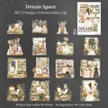 Set di 15 adesivi in PET a tema artistico con illustrazioni fatte a mano per scrapbooking - Spazio d'Artista