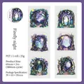Firefly Night PET decorative tape for journaling with moonlight forest theme motifs - Moonlight Forest