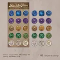Autocollants sceau de cire vintage en PU avec 15 motifs floraux pour scrapbooking - Sceau de Cire Complexe