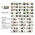 Lot de 30 autocollants washi sur le thème du panda géant pour décoration créative - Magasin de pandas