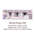 Set di 4 nastri adesivi viola in scatola per scrapbooking DIY e decorazione di diario - Vita di Lode in Inglese