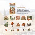 Pack de stickers PET Afternoon Nap comprenant 15 motifs de paysage et de style de vie - Sieste de l'après-midi / 30 Feuilles/Paquet