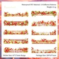 Stickers fleurs PET imperméables Red Rose Dream, lot de 10 pour scrapbooking et déco DIY - Rêve de Rose Rouge