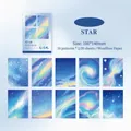 Set de 20 hojas de papel vintage para scrapbooking con diseño de cielo estrellado - Estrella (5754691460183)