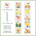 Cinta PET de bebidas de verano para diario con coloridos diseños de bebidas de frutas - Bebidas de verano