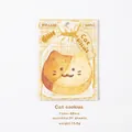 Cute yellow cat cookie themed decorative stickers for DIY journaling, 30 pieces pack - Cat Cookie Style (5922719167809)