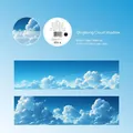 Cinta adhesiva washi de cielo azul y nubes para decoración creativa de cuadernos - Cielo Azul Nube