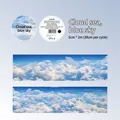 Cinta washi variante cielo azul y nubes de 5cm para decoración de diarios diy - Mar de Nubes Cielo Azul