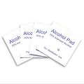 Tamponi alcol isopropilico al 70% per disinfettare gioielli con marchio CE - Tampone imbevuto di alcol isopropilico al 70%