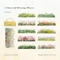 Floral Forest series PET decorative stickers for DIY journaling, 10 sheets pack - A Cluster Of Blooming Flowers